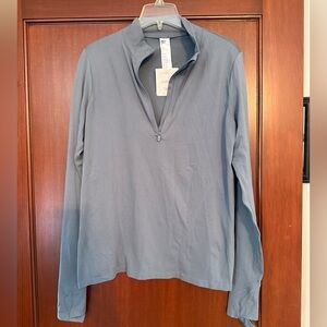 Fabletics Pullover Activewear‎ Running Top Half Zip Athletic L
